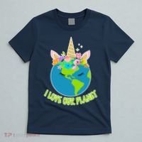 I Love Our Planet Earth Day Love T-Shirt thumb 5