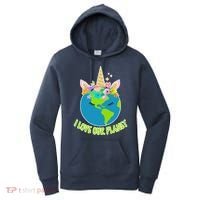 I Love Our Planet Earth Day Love Women's Hoodie thumb 0