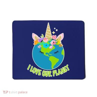 I Love Our Planet Earth Day Love Mousepad