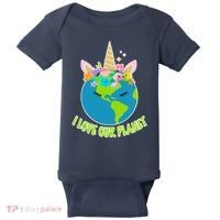 I Love Our Planet Earth Day Love Baby Bodysuit thumb 0