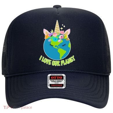 I Love Our Planet Earth Day Love Hat