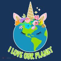 I Love Our Planet Earth Day Love Toddler Hoodie thumb 2