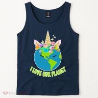 I Love Our Planet Earth Day Love Tank Top thumb 2