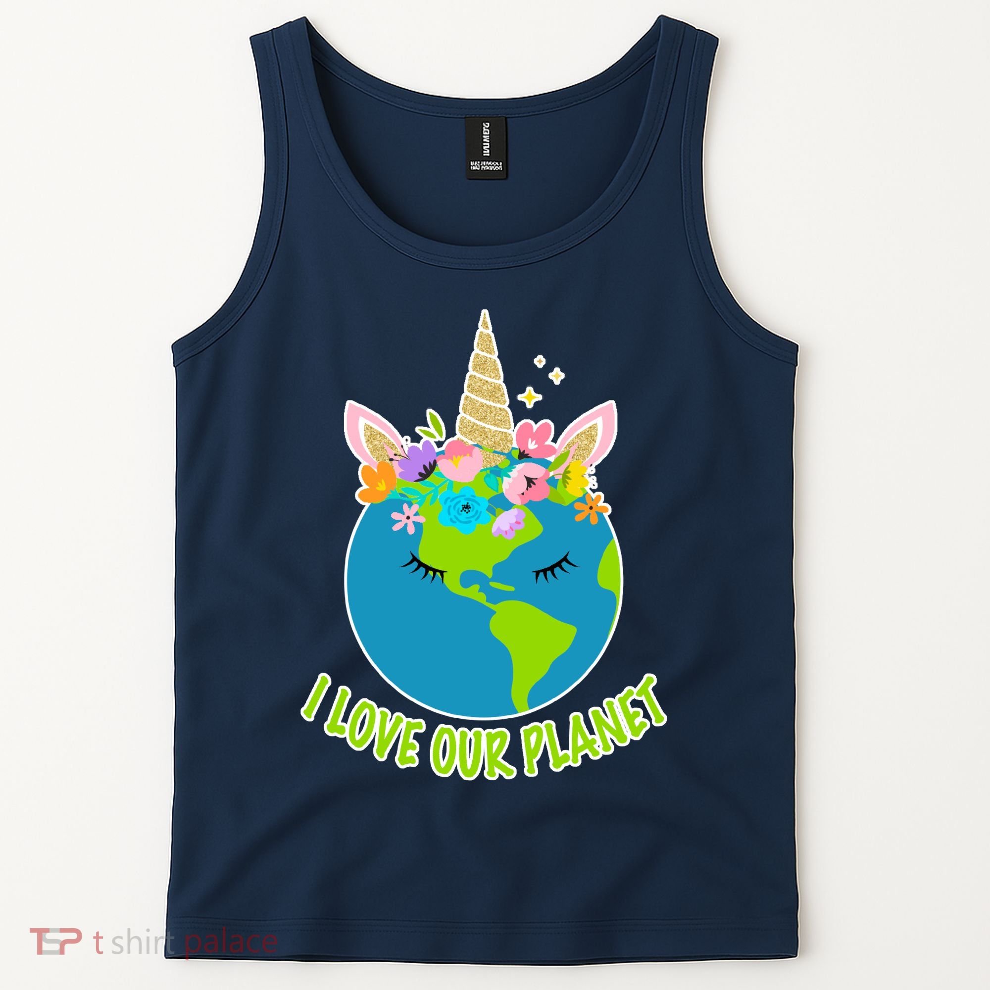 I Love Our Planet Earth Day Love Tank Top