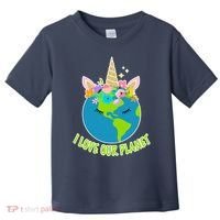 I Love Our Planet Earth Day Love Toddler T-Shirt thumb 0