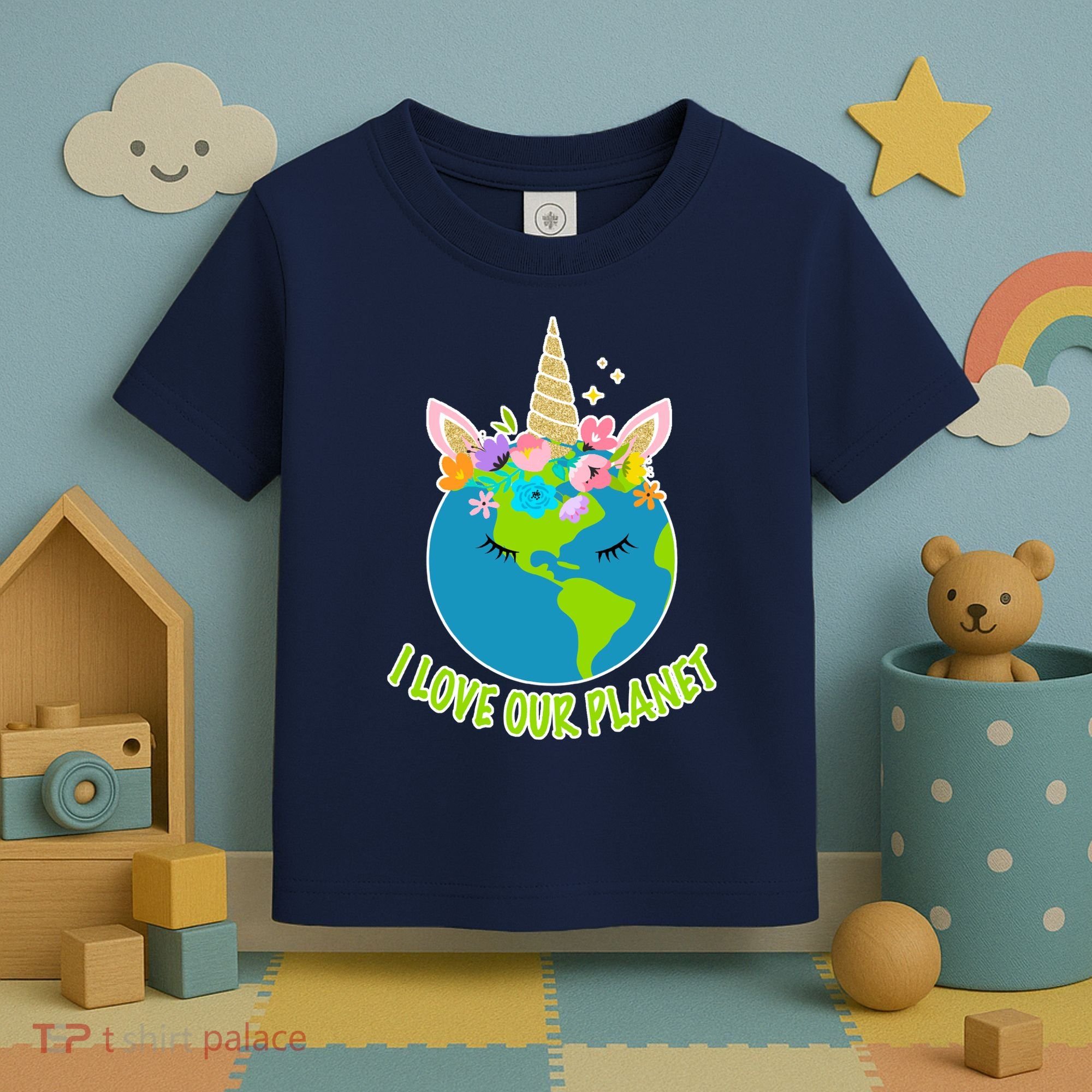 I Love Our Planet Earth Day Love Toddler T-Shirt