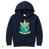 I Love Our Planet Earth Day Love Kids Hoodie thumb 0