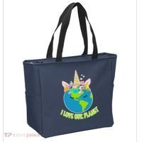 I Love Our Planet Earth Day Love Tote Bag thumb 2