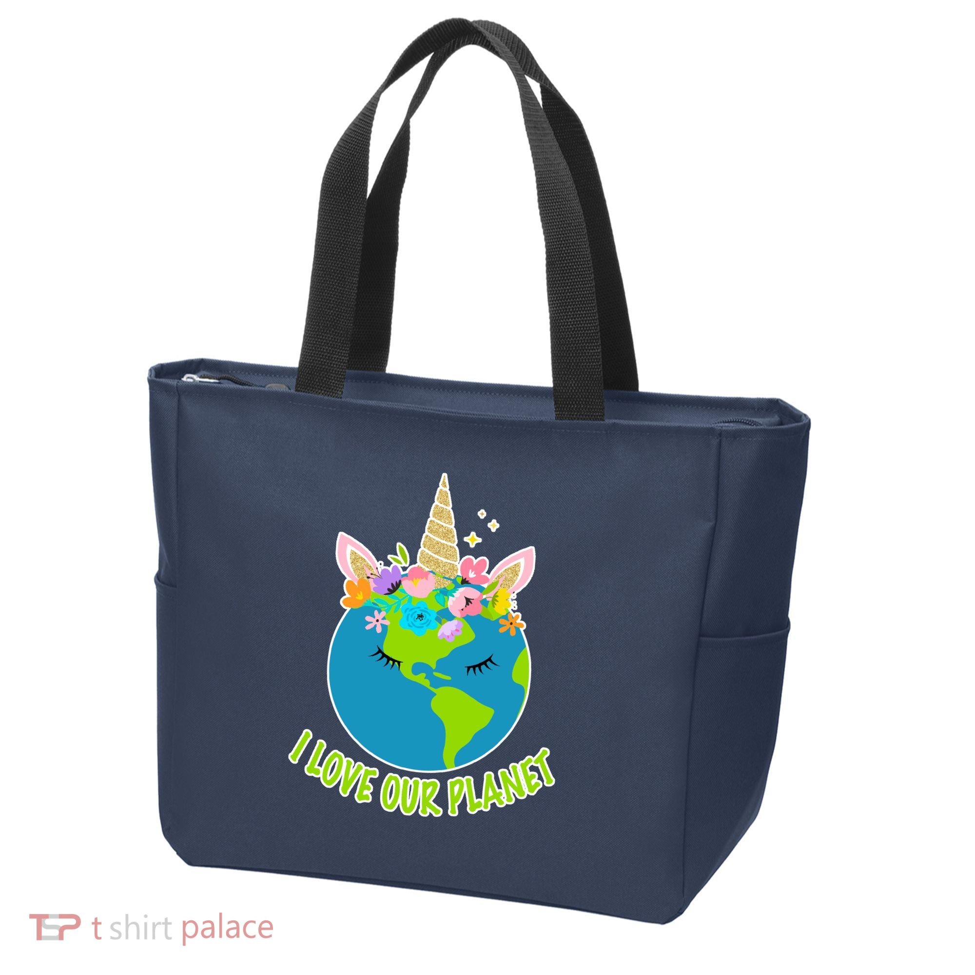 I Love Our Planet Earth Day Love Tote Bag