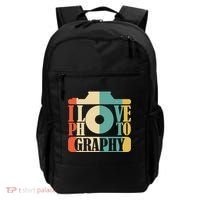 I Love Photography Camera Backpack thumb 0