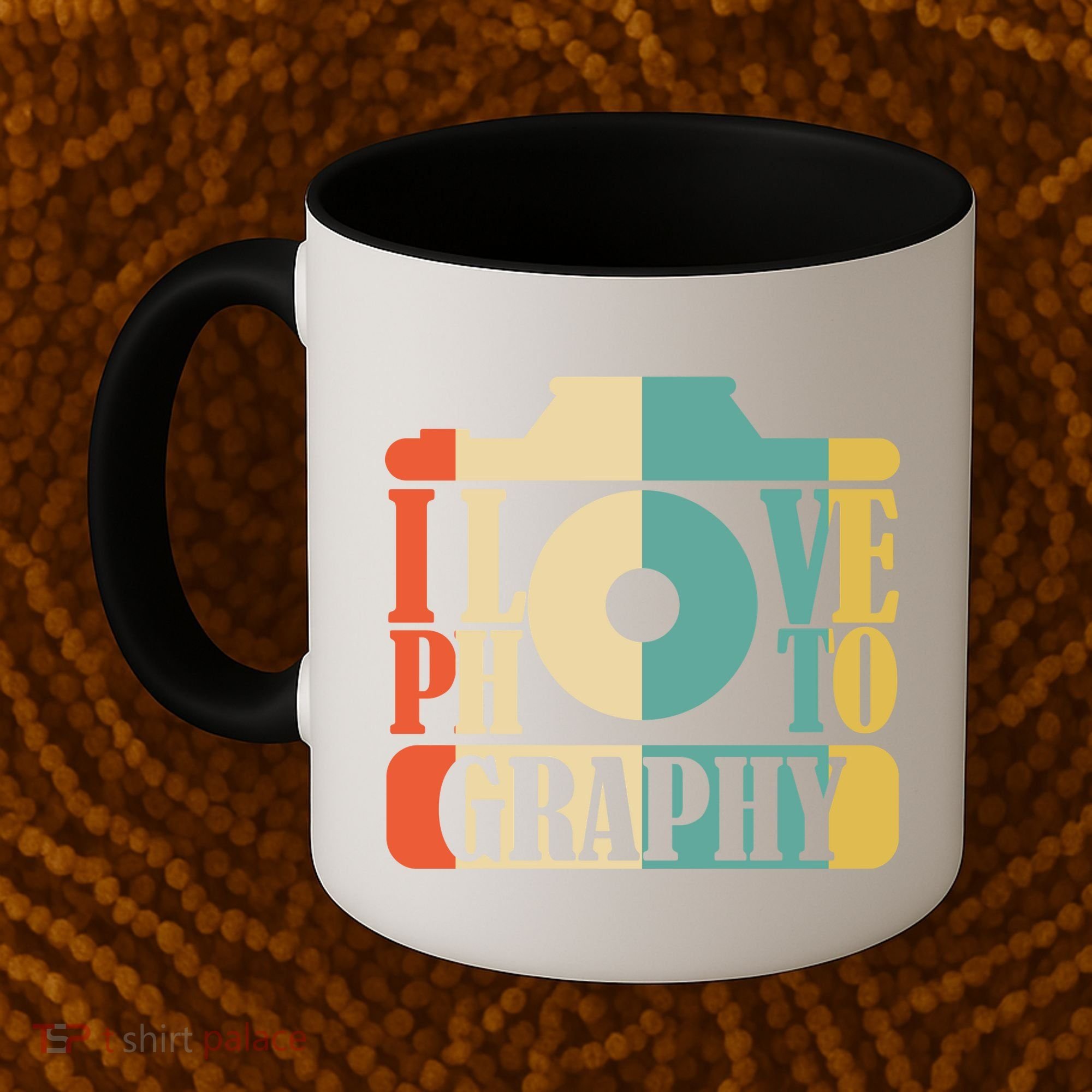 I Love Photography Camera Coffee Mug