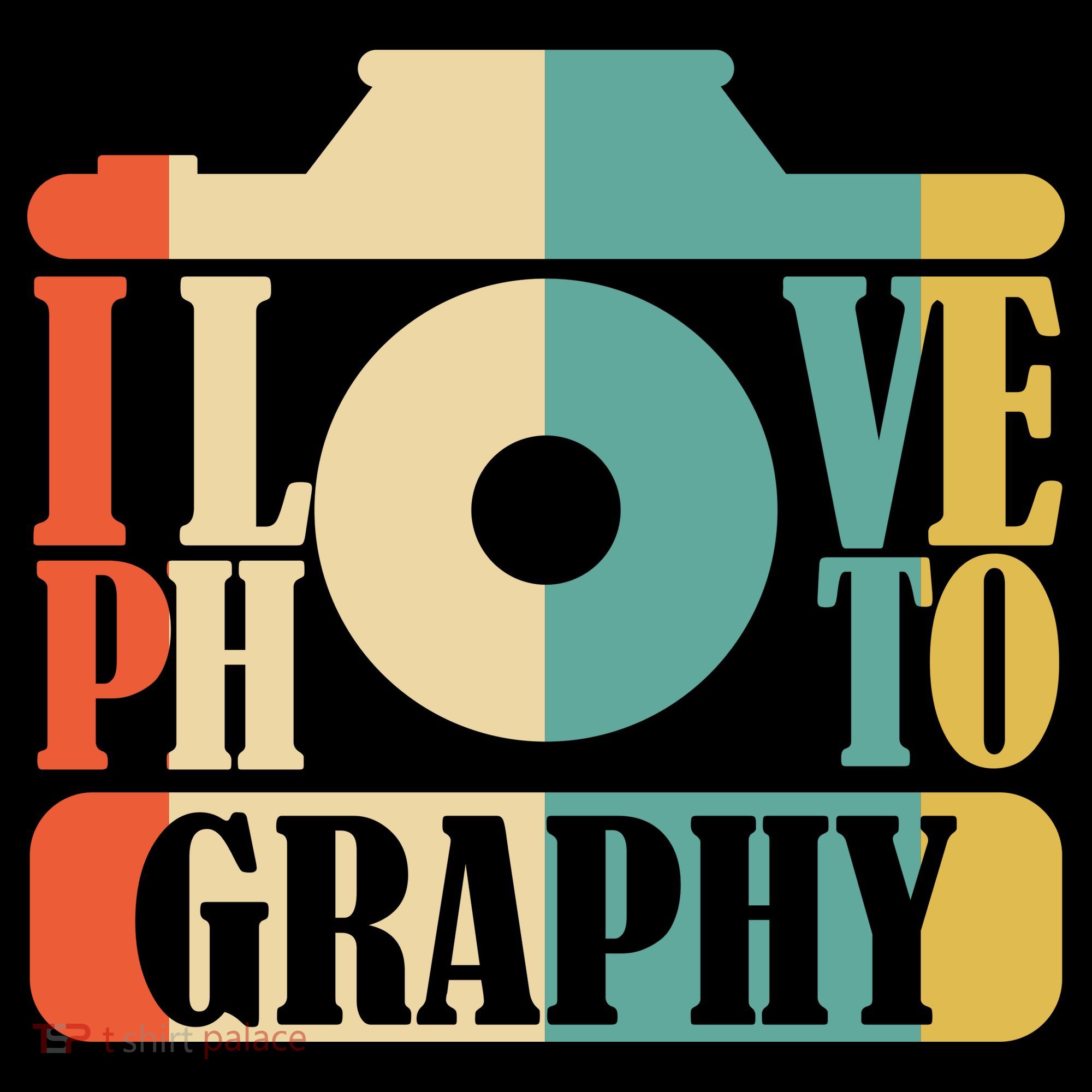I Love Photography Camera Coffee Mug