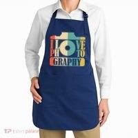 I Love Photography Camera Apron thumb 2
