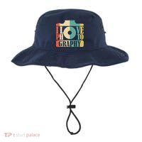 I Love Photography Camera Bucket Hat thumb 0
