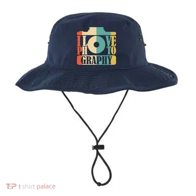 I Love Photography Camera Bucket Hat