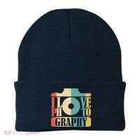I Love Photography Camera Beanie thumb 0