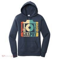 I Love Photography Camera Women's Hoodie thumb 0