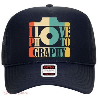 I Love Photography Camera Hat