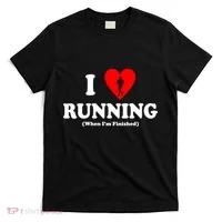 I Love Running When I'm Finished T-Shirt thumb 0