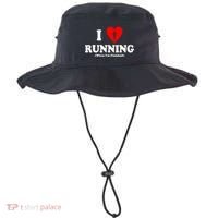 I Love Running When I'm Finished Bucket Hat thumb 0