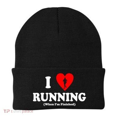 I Love Running When I'm Finished Beanie