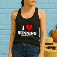 I Love Running When I'm Finished Women's Tank Top thumb 2