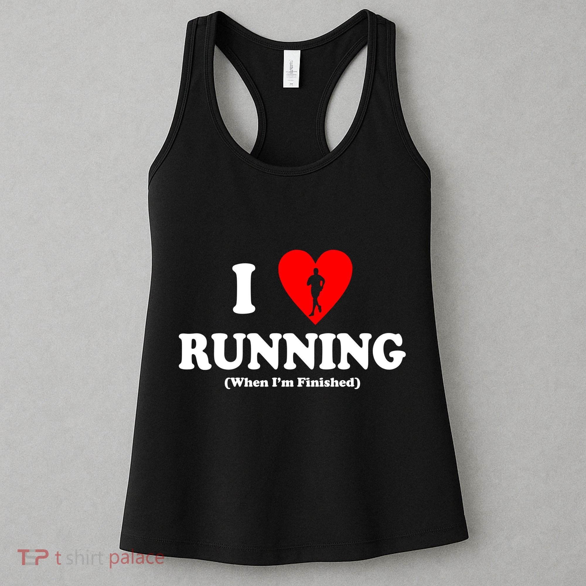 I Love Running When I'm Finished Women's Tank Top