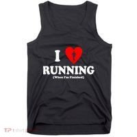 I Love Running When I'm Finished Tank Top thumb 0