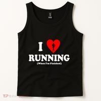 I Love Running When I'm Finished Tank Top thumb 2
