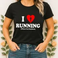 I Love Running When I'm Finished Women's T-Shirt thumb 2