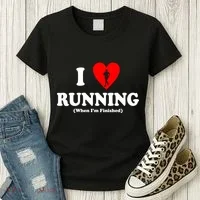 I Love Running When I'm Finished Women's T-Shirt thumb 3