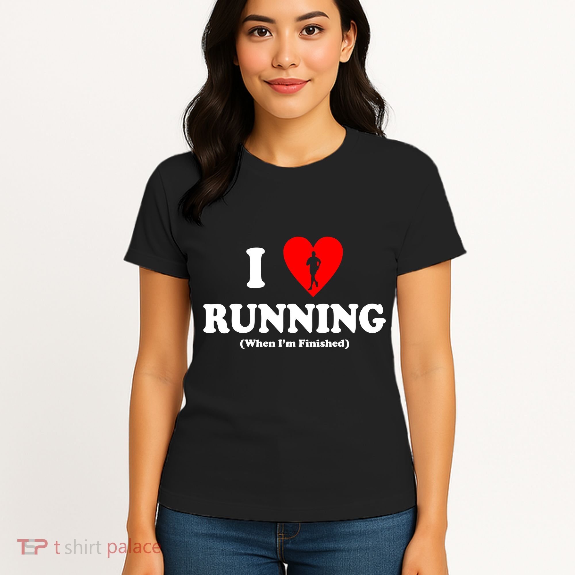 I Love Running When I'm Finished Women's T-Shirt