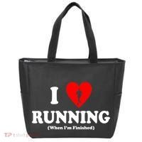 I Love Running When I'm Finished Tote Bag thumb 0