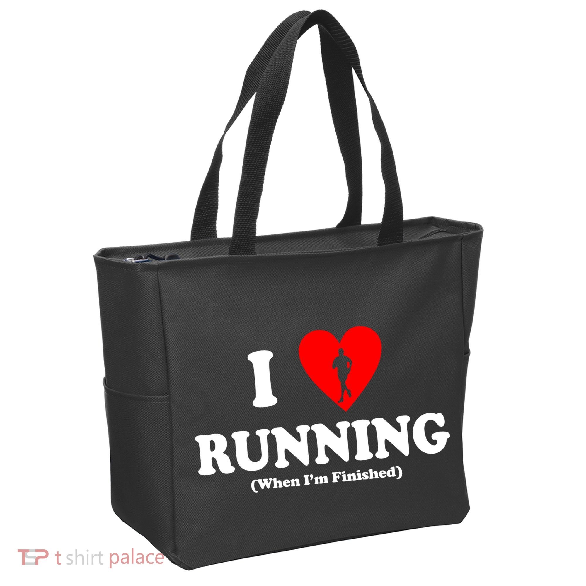 I Love Running When I'm Finished Tote Bag