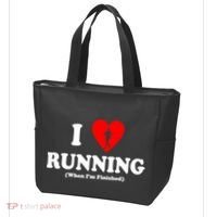 I Love Running When I'm Finished Tote Bag thumb 3