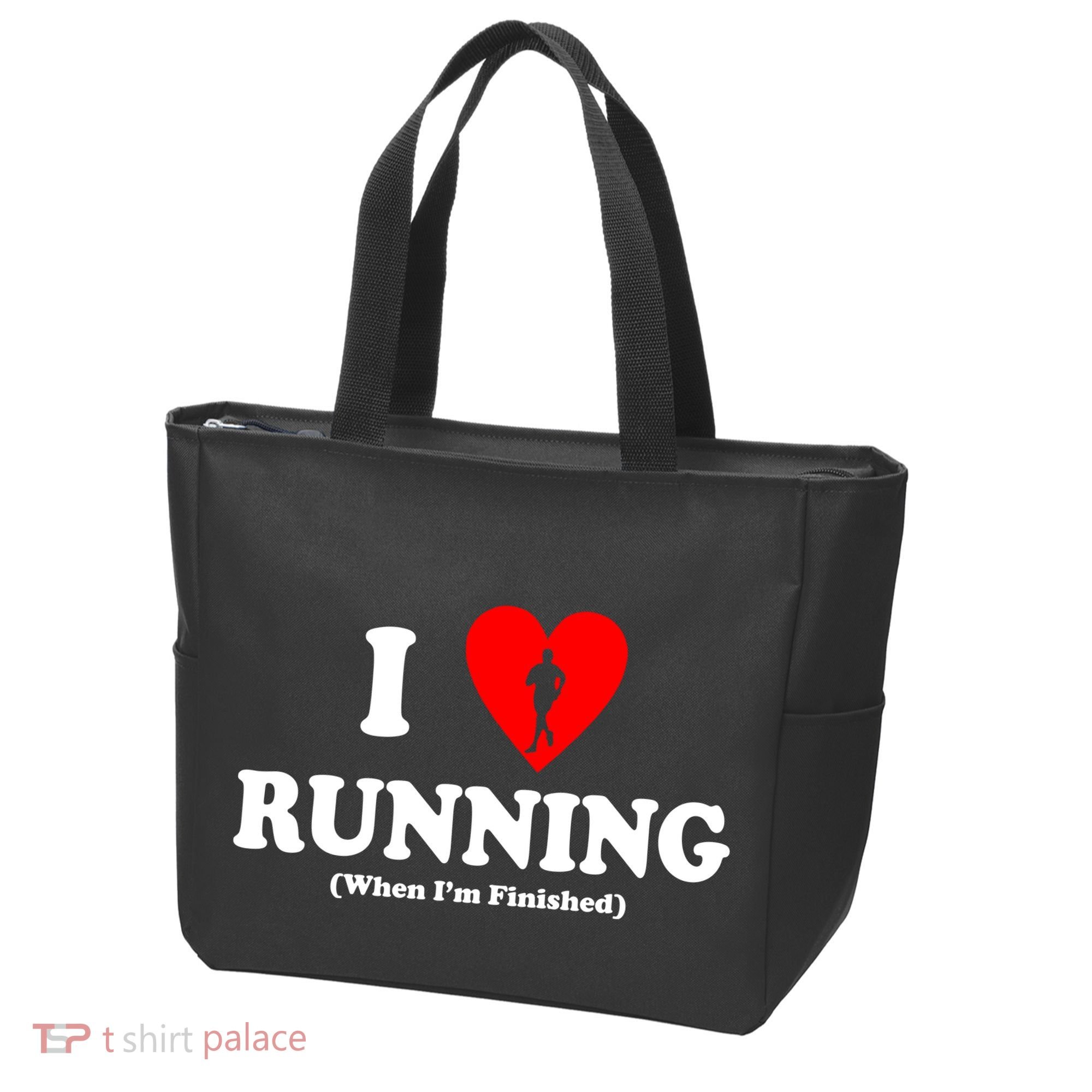 I Love Running When I'm Finished Tote Bag
