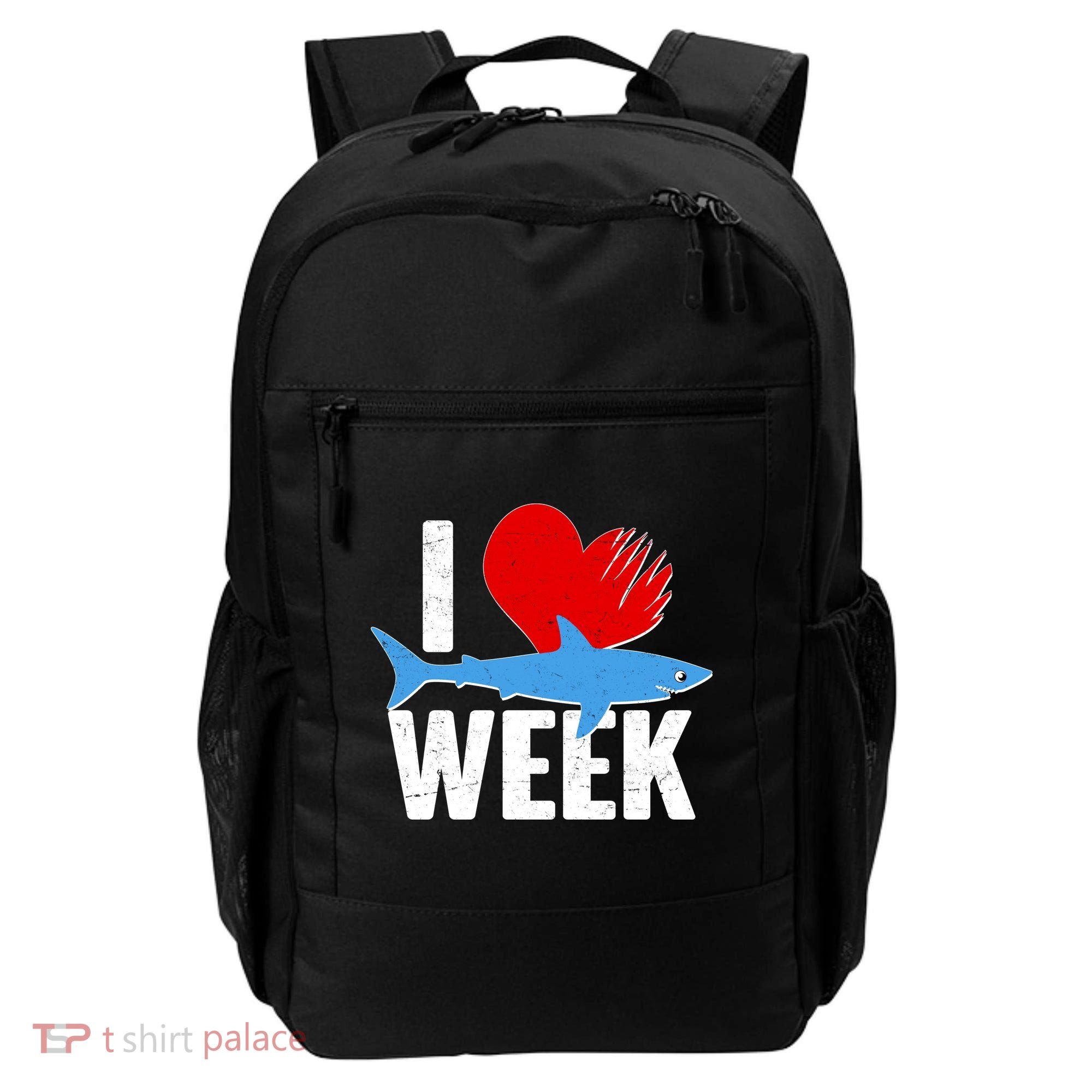 I Love Shark Week Backpack
