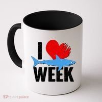 I Love Shark Week Coffee Mug thumb 0