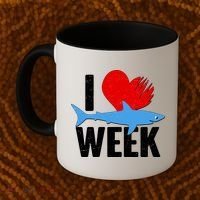 I Love Shark Week Coffee Mug thumb 2