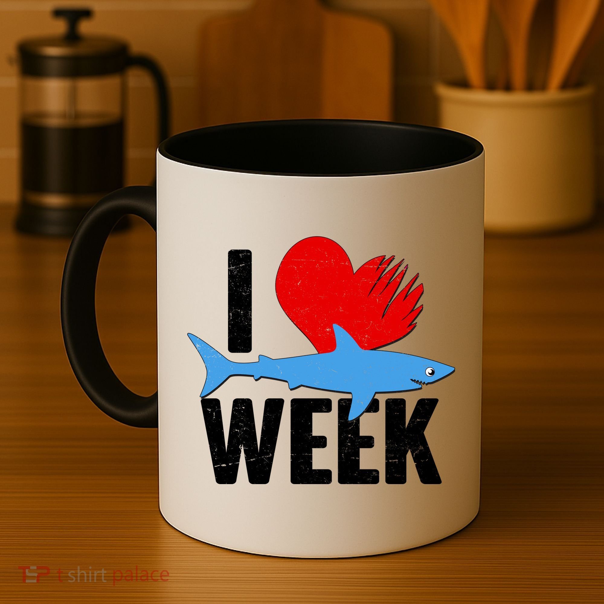 I Love Shark Week Coffee Mug