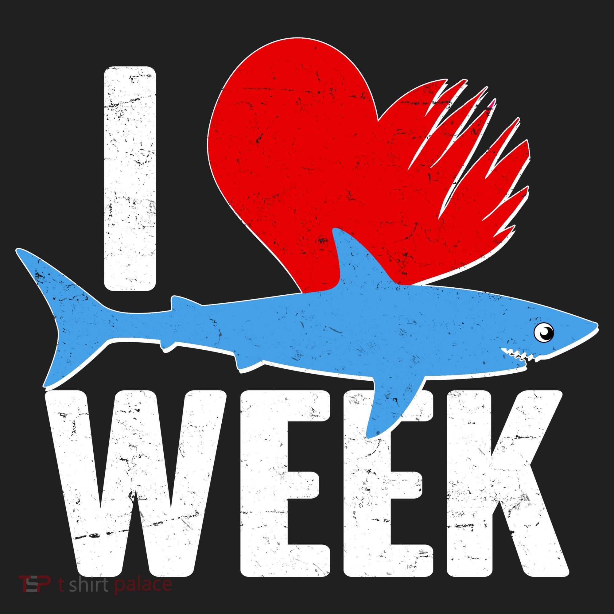 I Love Shark Week Tumbler