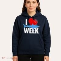 I Love Shark Week Hoodie thumb 5