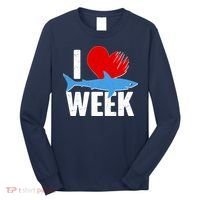 I Love Shark Week Long Sleeve Shirt thumb 0