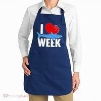 I Love Shark Week Apron thumb 2