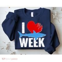 I Love Shark Week Sweatshirt thumb 2