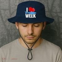 I Love Shark Week Bucket Hat thumb 2