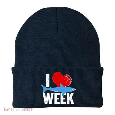 I Love Shark Week Beanie