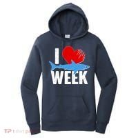 I Love Shark Week Women's Hoodie thumb 0