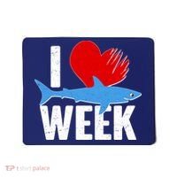 I Love Shark Week Mousepad thumb 0