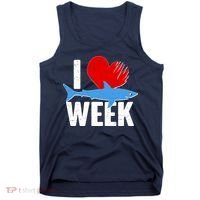 I Love Shark Week Tank Top thumb 0